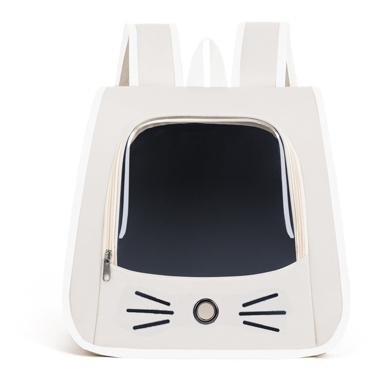 Breathable Pet Carrier Backpack for Cats & Small Dogs
