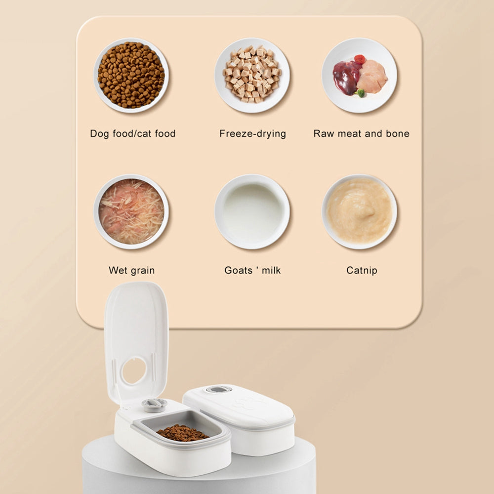 Gravity Auto Pet Feeder & Water Dispenser for Cats & Dogs