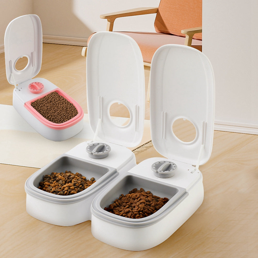 Gravity Auto Pet Feeder & Water Dispenser for Cats & Dogs