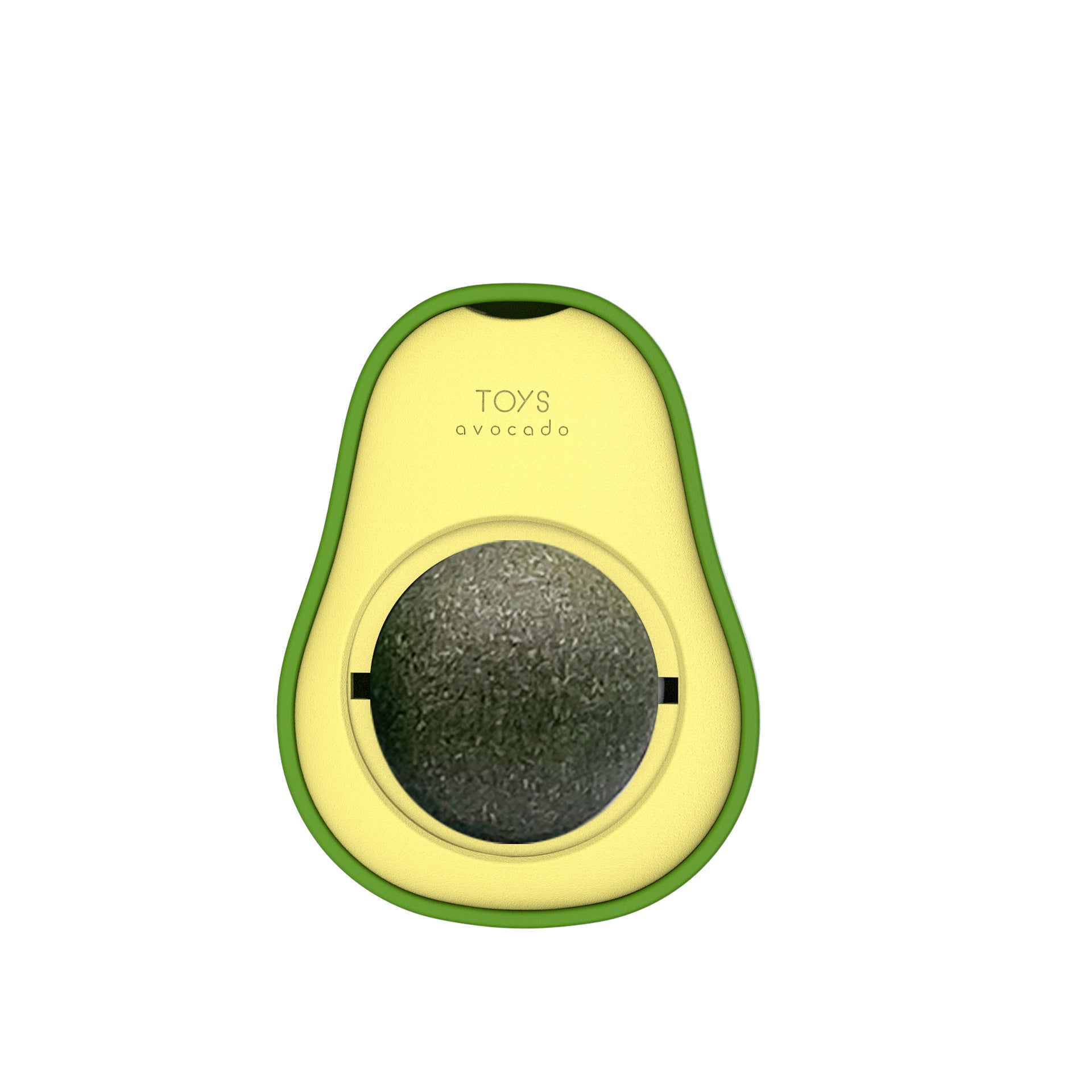 Avocado Catnip Ball Toy - 360° Self-Rolling Cat Mint Toy