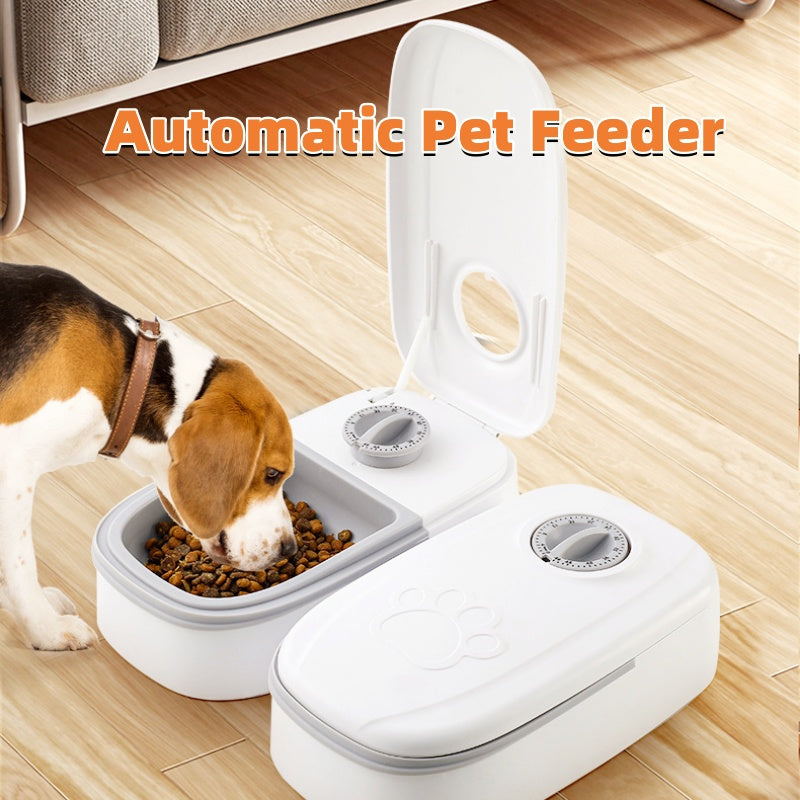 Gravity Auto Pet Feeder & Water Dispenser for Cats & Dogs