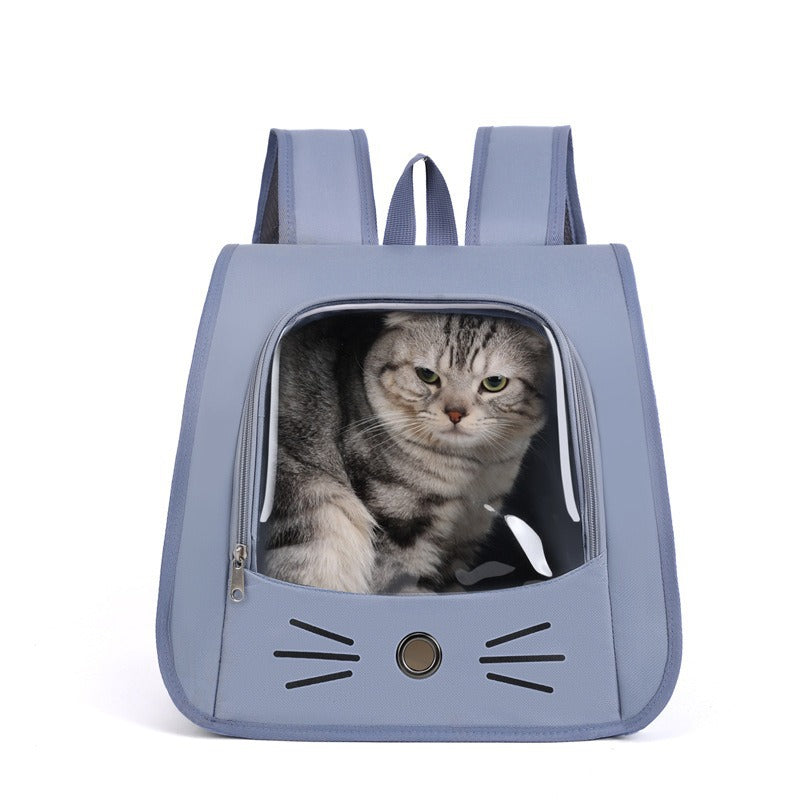 Breathable Pet Carrier Backpack for Cats & Small Dogs