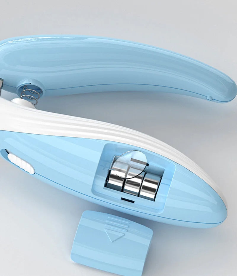 Professional Pet Nail Clippers with Built-In LED Light