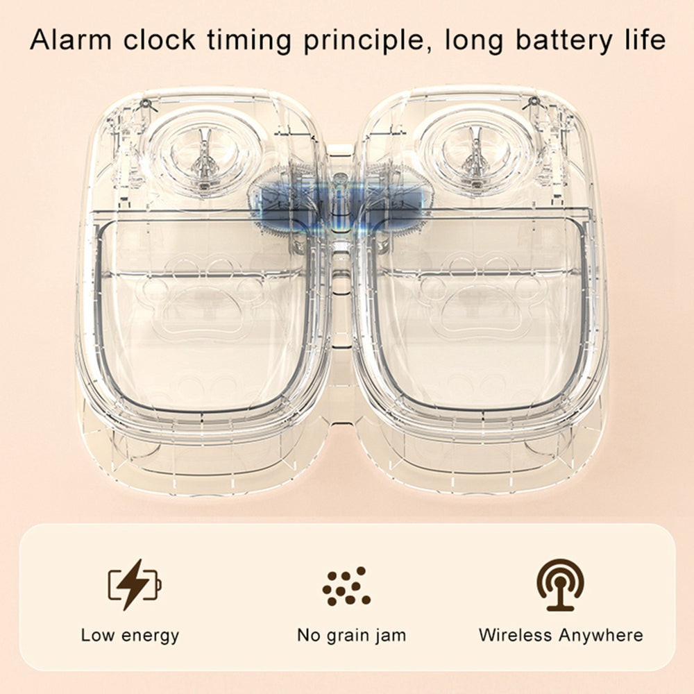 Gravity Auto Pet Feeder & Water Dispenser for Cats & Dogs