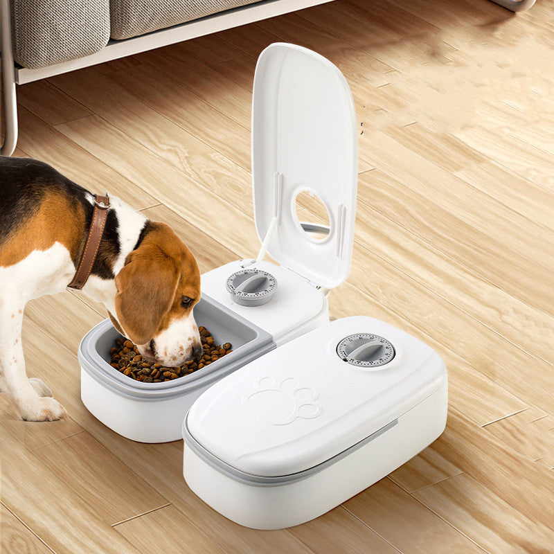Gravity Auto Pet Feeder & Water Dispenser for Cats & Dogs